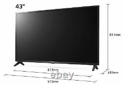 Lg 43up75006lf 43 Pouces 4k Ultra Hd Hdr Smart Wifi Tv Led Noir