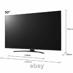 Lg 50up81006lr 50 Pouces Tv Smart 4k Ultra Hd Led Analogique Et Bluetooth Numérique Wifi