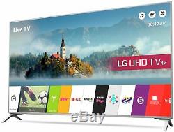 Lg 55uj651v Téléviseur Del Intelligent Avec Technologie Wi-fi Wifi Freeview De 55 Pouces 4k Ultra Hd