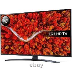 Lg Up81 43 Pouces Led 4k Ultra Hd Hdr Freeview Play Et Freesat Hd Smart Tv