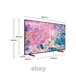 Nouveau Samsung Qe43q65bauxxu 43 Pouces Qled 4k Ultra Hd Smart Tv, Sleek Design