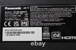 Panasonic 50LX600BZ Téléviseur Intelligent 4K Ultra HD de 50 pouces