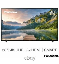 Panasonic Smart Android Tv 58 Pouces 4k Ultra Hd Avec Processeur Hcx, Tx-58jx800bz