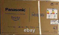 Panasonic TX-43MX800B, Téléviseur 4K Ultra HD LED Smart de 43 pouces pour 2023, Plage dynamique élevée