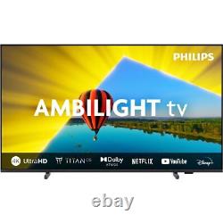 Philips TPVision 55PUS8079, Téléviseur LED 4K Ultra HD Smart Ambilight de 55 pouces avec WiFi