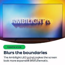 Philips TPVision 55PUS8079, Téléviseur LED 4K Ultra HD Smart Ambilight de 55 pouces avec WiFi