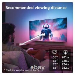 Philips TPVision 65PML9009 Téléviseur Ambilight Smart Ultra HD 4K MiniLED de 65 pouces