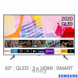 Samsung 50 Pouces Qled 4k Ultra Hd Dual Led Smart Tv Avec Construit Dans Smartthings