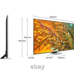 Samsung QE85Q80D TV LED 4K Ultra HD Smart de 85 pouces avec Bluetooth et WiFi