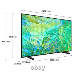 Samsung UE65CU8070UXXU Téléviseur intelligent 4K Ultra HD de 65 pouces avec support Garantie de 5 ans