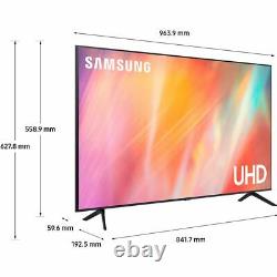 Samsung Ue43au7100 Série 7 43 Pouces Tv Smart 4k Ultra Hd Led Analogique Et Numérique