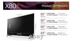 Sony KD43X80KPU 43 pouces 4K Ultra HD Smart Google TV