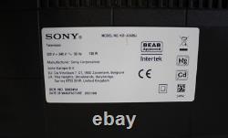 Sony KD43X89JU 43 pouces 4K Ultra HD Smart TV (Prix de vente suggéré £495) LISTE DE LECTURE DES DÉFAUTS