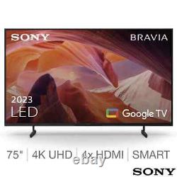 Sony KD75X80LU 75 pouces 4K UHD HDR 10 Ultra Wide Triluminos Pro Smart Google TV 
<br/>


<br/>Translation: Sony KD75X80LU 75 pouces 4K UHD HDR 10 Ultra Wide Triluminos Pro Smart Google TV