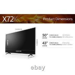 Sony Kd50x72kpu 50 Pouces 4k Ultra Hd Smart Android Tv