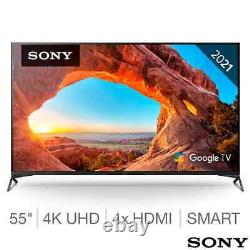 Sony Smart Android Tv, 4k Ultra Hd Avec Hdr10 En Noir, 55 Pouces, Kd55x89ju
