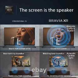 Sony XR65A80LU Slim Wedge 65 pouces OLED 4K Ultra HD avec HDR 10 Smart Google TV