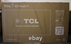 TCL 75C805K Téléviseur Smart TV QLED Mini LED 4K Ultra HD 144Hz de 75 pouces (£1300)