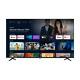 Tv Sharp 50 Pouces 4k Hdr Ultra Hd Android Smart Tv Freeview Play Sans Cadre - Usb