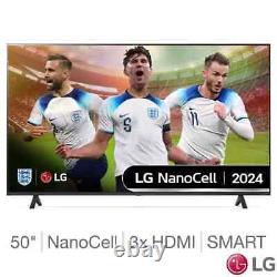 TV intelligente LG 50NANO81T6A de 50 pouces NANO 4K Ultra HD avec livraison gratuite