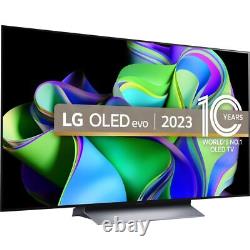 TV intelligente LG OLED48C36LA OLED 4K Ultra HD de 48 pouces avec Bluetooth et WiFi