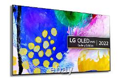 TV intelligente LG OLED55G26LA 55 pouces OLED Evo 4K Ultra HD HDR avec Freeview Play et Freesat