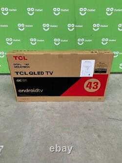 Tcl 43 Inch Tv Smart 4k Ultra Hd Qled Freeview Hd 43c725k #lf47003