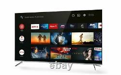 Tcl 43p715k 43 Inch Ultra Slim 4k Hdr Smart Android Tv Wi-fi & Garantie De 2 Ans