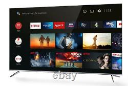 Tcl 43p715k 43 Inch Ultra Slim 4k Hdr Smart Android Tv Wi-fi & Garantie De 2 Ans
