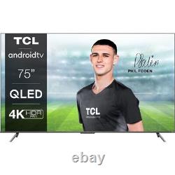 Tcl 75c635k 75 Pouces Qled 4k Ultra Hd Smart Tv Dolby Vision Bluetooth Wifi