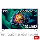 Tcl Intelligent Qled Android Tv 65 Pouces 4k Ultra Hd Ultra Slim 65c715k Noir Frameless