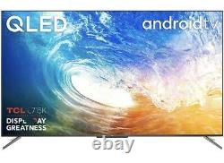 Tcl50c715k 50inch Qled 4k Ultra Hd Smart Android Tv. Pas D'éraflures