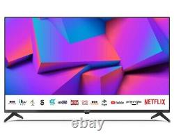 Téléviseur intelligent LED Ultra HD 4K Sharp de 43 pouces en noir avec Freeview Play, Netflix et HDMI