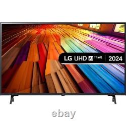 Téléviseur intelligent LG 43UT80006LA LED 4K Ultra HD de 43 pouces avec Bluetooth et WiFi