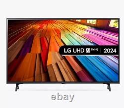 Téléviseur intelligent LG LED 4K 43UT80006LA. AEK 43 pouces UHD HDR bleu cendré de qualité C