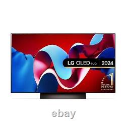 Téléviseur intelligent LG OLED evo AI C46 de 55 pouces en Ultra HD 4K OLED55C46LA