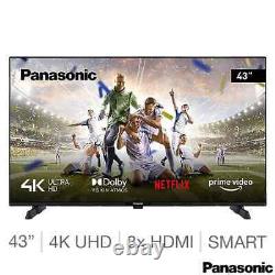 Téléviseur intelligent Panasonic TX-43MX610B 43 pouces 4K Ultra HD HDR10 HLG et Dolby Vision