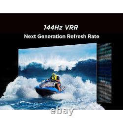 Téléviseur intelligent QLED 4K Ultra HD de 75 pouces à 144Hz