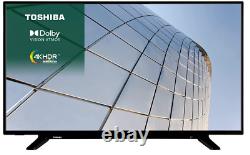 Toshiba Ul21 43 Pouces 4k Ultra Hd Hdr Smart Led Freeview Tv 43ul2163dbc -boîte Ouverte