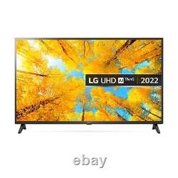 Translate this title in French: LG Electronics 43 POUCES LED HDR 4K Ultra HD Smart TV 43UQ75006LF. AEK TV &